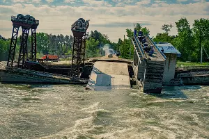 Федоровский гидроузел, 15 мая 2022 года &copy;&nbsp;Фото Антона Быкова, Юга.ру