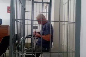 Виктор Коновалов в суде &copy;&nbsp;Фото из архива Коноваловых