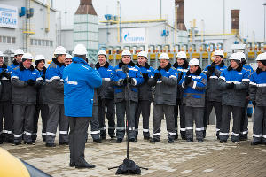 Торжественное открытие газопровода «Турецкий поток» на компрессорной станции «Русская» © Фото Елены Синеок, Юга.ру