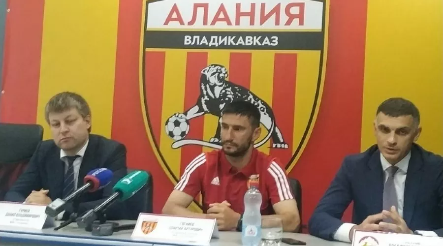 Даниил Гуриев, Спартак Гогниев и Владимир Габулов &copy;&nbsp;Фото со страницы instagram.com/news_vladikavkaz