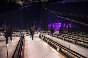 Парк «Краснодар»  с новогодней подсветкой &copy;&nbsp;Фото Елены Синеок, Юга.ру